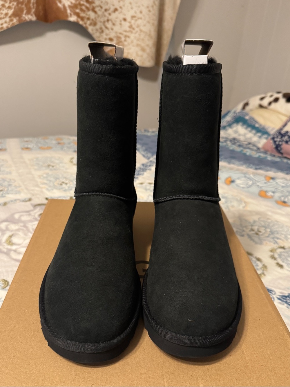 New Never worn UGG Classic Short II in black